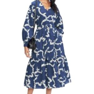 Ted Baker oversized wrap dress